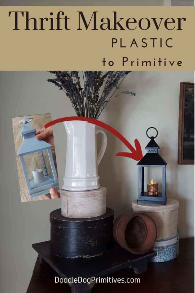 thrift makeover lantern 