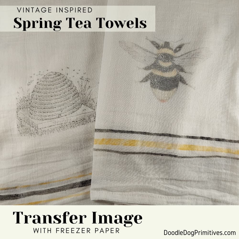 spring tea towels