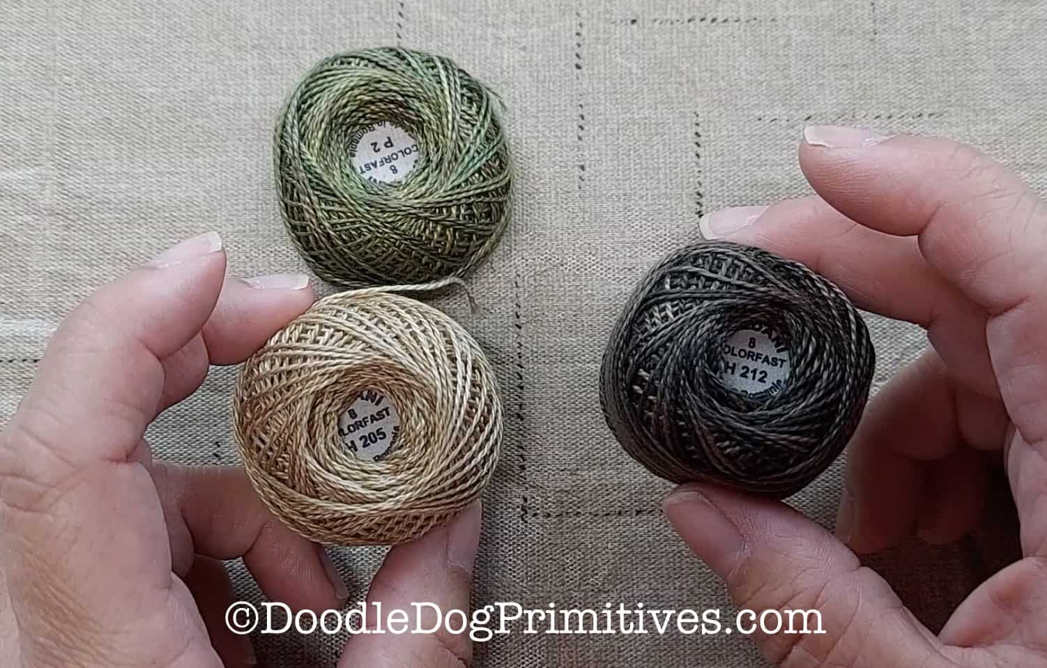 Pearl perle cotton vs embroidery floss explained  doodledog designs