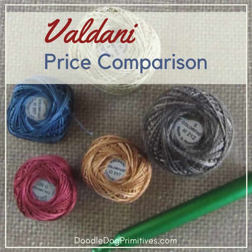 Valdani 3-Strand Floss  3-Strand Embroidery Floss