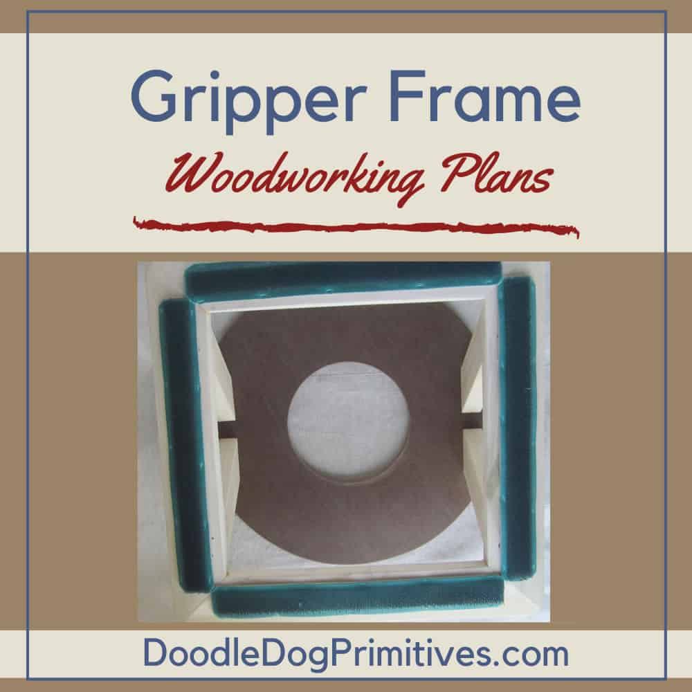 How to Make a DIY Gripper Frame for Punch Needle 