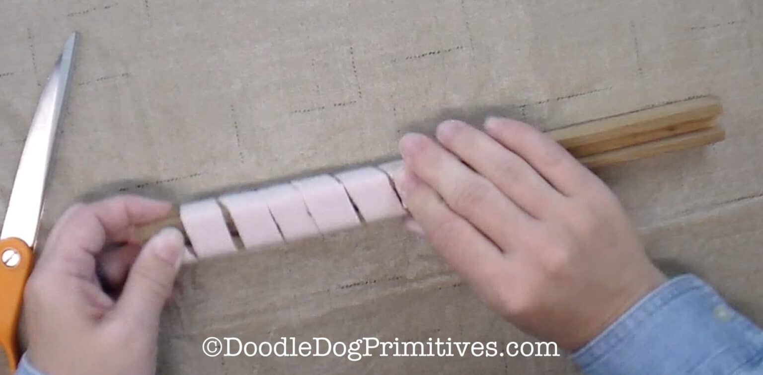 Make & Use a Proddy Stick for Rug Hooking DoodleDog Primitives